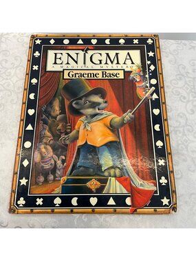 Enigma: A Magical Mystery By Graeme Base Hardcover Childrens Book